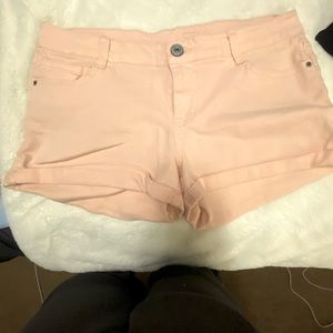 Juniors Vanilla Star Shorts
